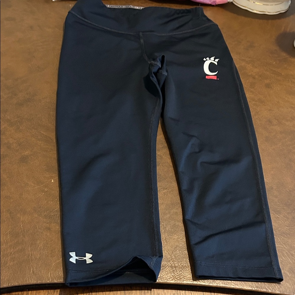 Under Armour university of Cincinnati, black Leggings